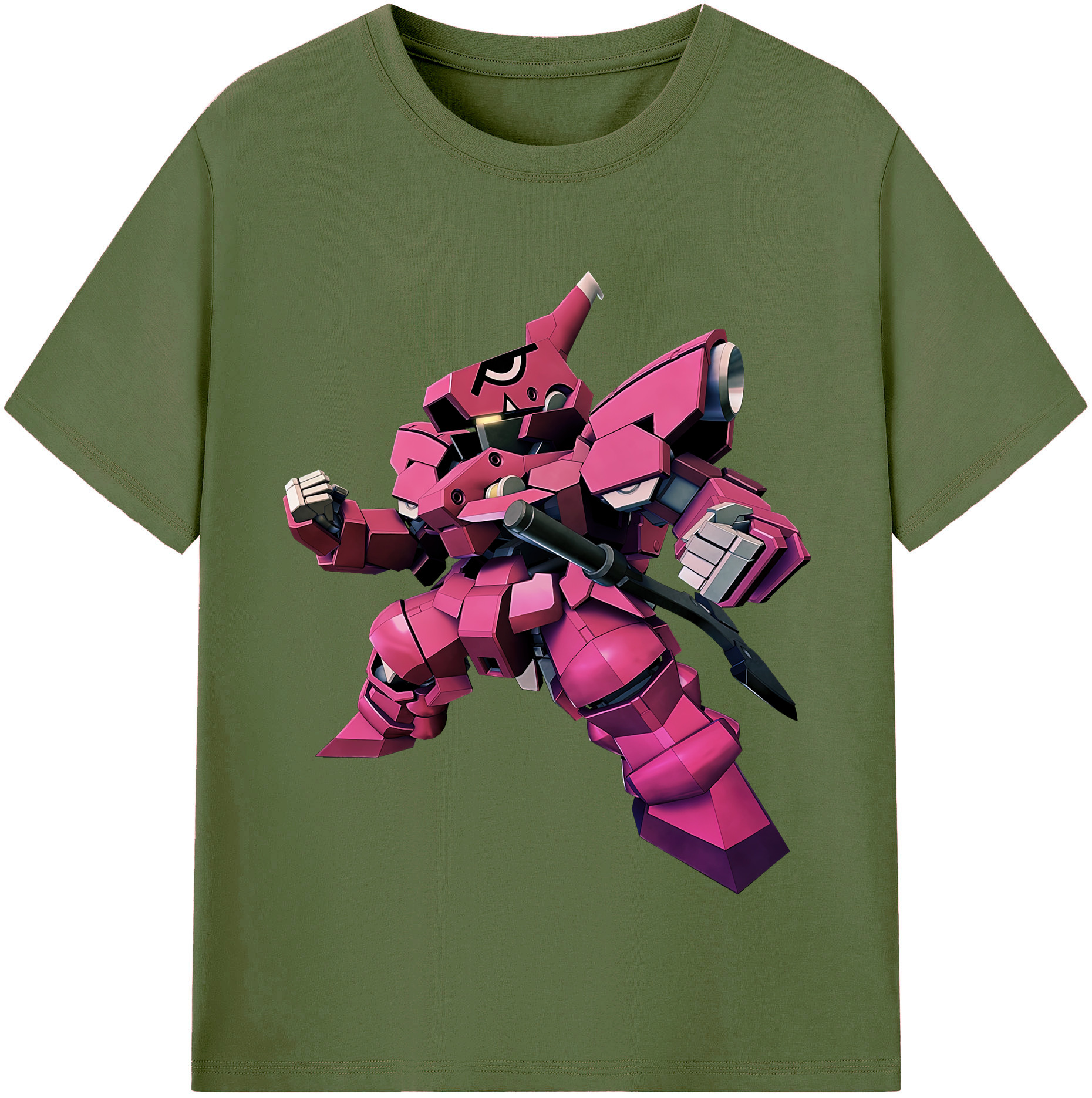 （画像用） 機動戦士ガンダム Mobile Suit Gundam 綿100％半袖Tシャツ（フロントプリント）